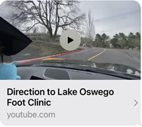 Lake Oswego Podiatry Office